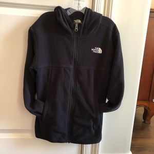North Face zip up hoodie jacket